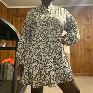 Elizabeth & James Pintuck dress